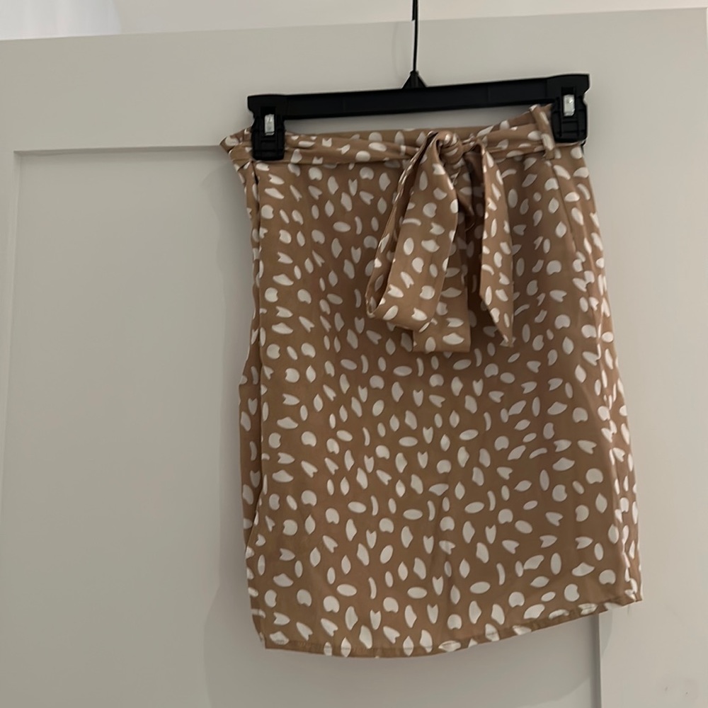 Sage The Label Wrap Skirt